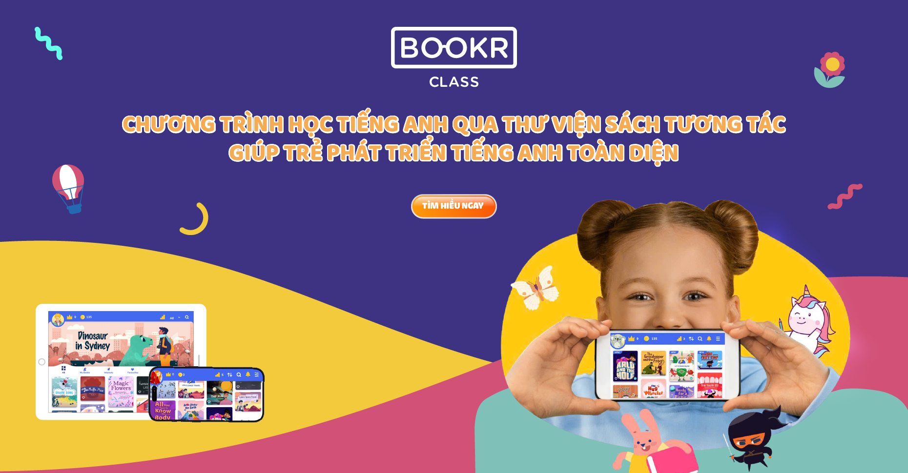 BOOKR Class - Giải pháp học tiếng Anh toàn diện cho trẻ em thời đại số